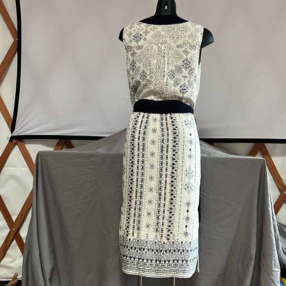 NWOT Anthropologie HD in Paris Eventide Belted Dress Romantic feminine dress! - Picture 6 of 12